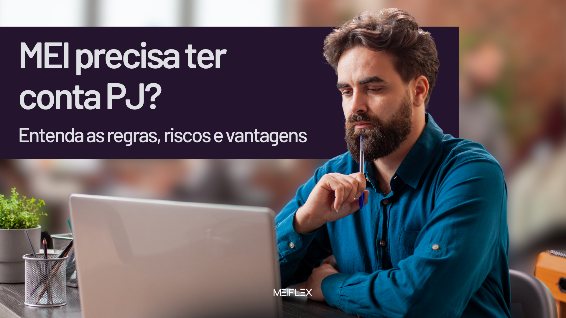 Microempreendedor acessando aplicativo financeiro com conta PJ aberta – MEI precisa ter conta PJ